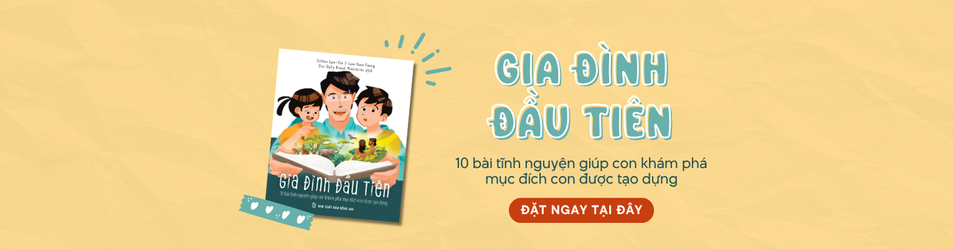 Đặt sách Gia đình đầu tiên